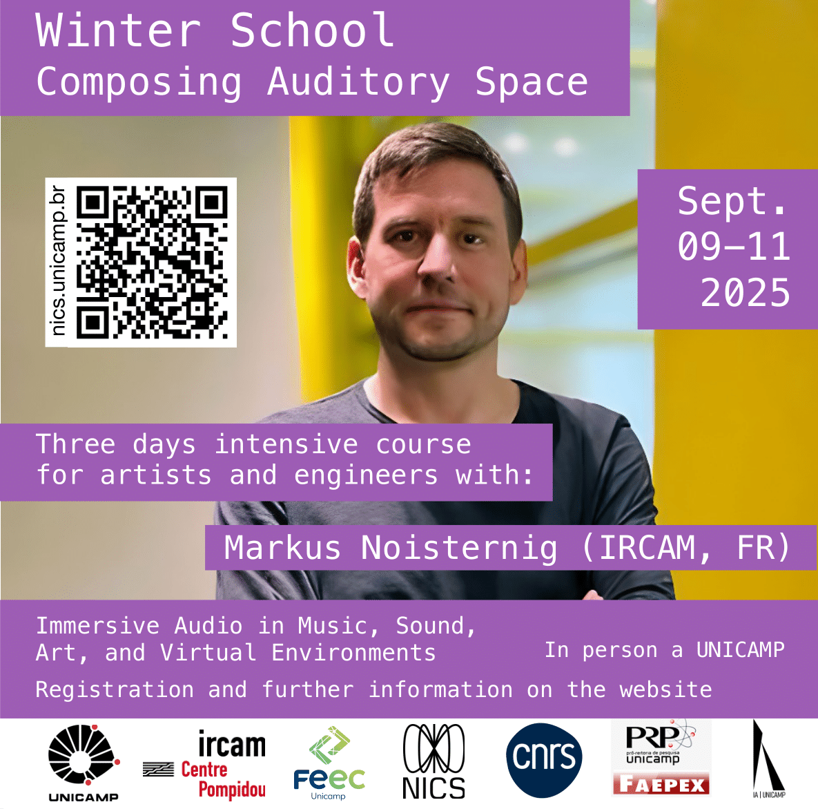 Flyer do Evento - Winter School